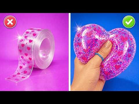 BUDGET vs LUXURY FIDGET CRAFTS! ✨ Viral DIY & Gadget Ideas by 123 GO!