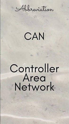 CAN Controller Area Network