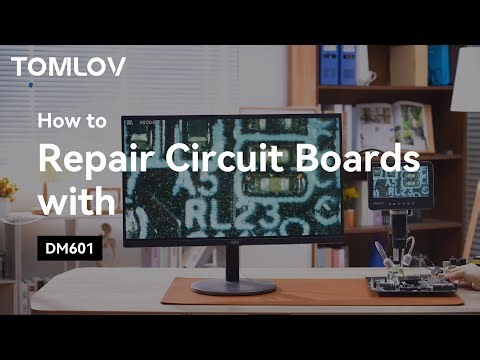 How to Use the DM601 to Repair Circuit Boards