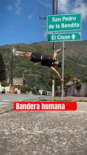 Bandera humana #humanflag #calistenia