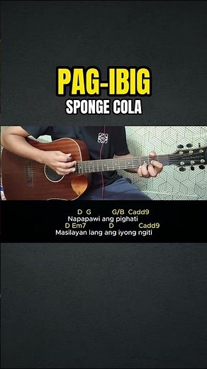 Pag-ibig - Sponge Cola | Easy Guitar Tutorial