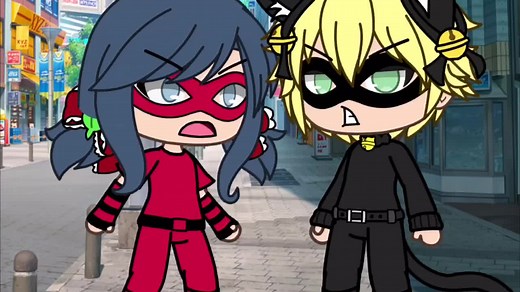 Adorable Ladybug Encounter in Gacha Life Animation