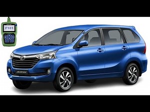 Toyota avanza program spare key with obdstar f101