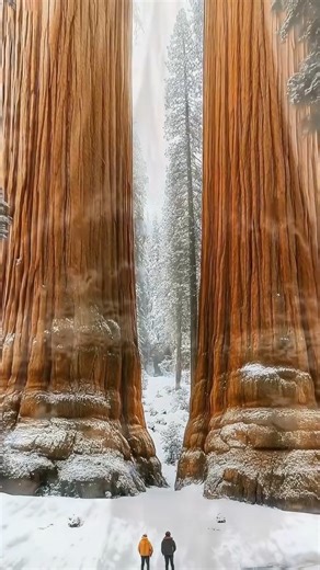 13K views · 305 reactions | Humans vs Tallest trees known to humans.  Sequoia National Park, California. | Amazing Trees | Facebook