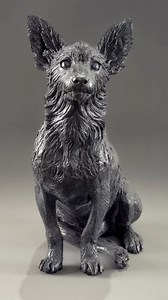 3.5K views · 83 reactions | Bronze dog sculpture ’Philippe’. Here’s the whole process of sculpting a pet dog from studio modelling to having it casting in bronze. The Philippe bronze dog sculpture is heading home to the States. #dogportrait #dogsculpture #doglover #terrier #animalsculpture #sculpture #realisticart #sculpt #dogart #dogsofinstagram #nickmackman | Nick Mackman Animal Sculpture | Facebook