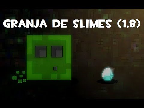 GRANJA DE SLIMES (1.8) | TUTORIALES DE MINECRAFT