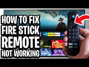 How To Fix Fire Stick Remote Not Working - Full Guide