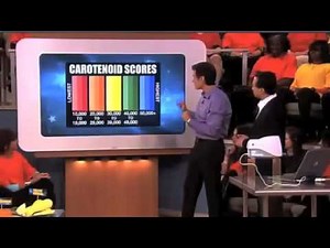 Dr Oz showcases the Pharmanex Biophotonic Scanner