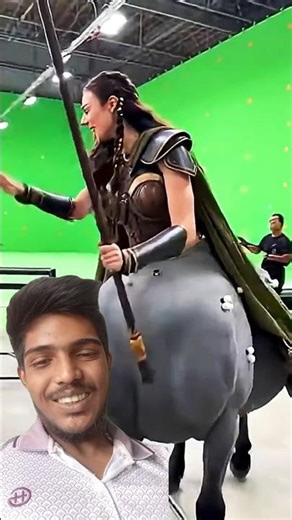 centaur suit mythological Short movie shooting behind the scene green screen #behindthescene #shorts