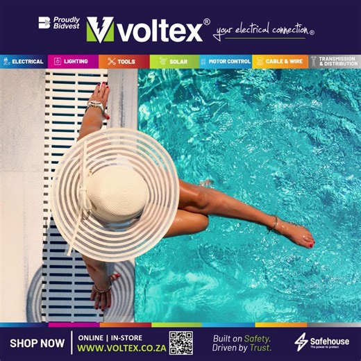 ☀️ Come on, Summer! (Post 1) Hot deals and cool savings are here with Voltex! 😎 Get your home or business summer-ready with the latest electrical, solar, and energy solutions. 💡 Shining deals await 👉 https://www.voltex.co.za/promos/ #Voltex_sa #SummerSavings #PowerUpYourSummer #YourElectricalConnection | Voltex SA