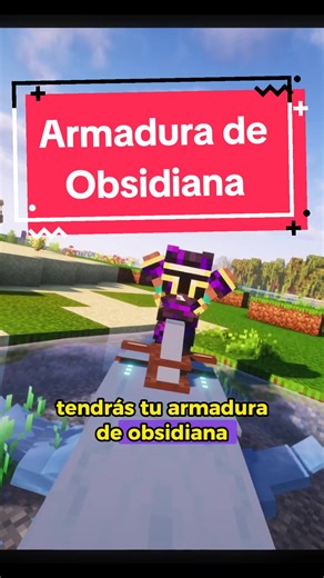 Cómo hacer la Armadura de Obsidiana en Minecraft