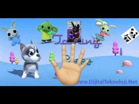 Learn color with Bing finger family for kids