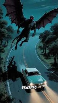 Mothman of Point Pleasant — A Winged Warning. #truestory #horrorstories #mothman #legends