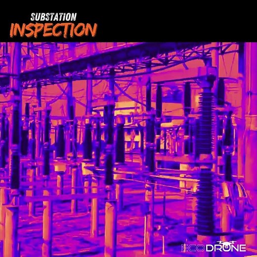Substation Inspection by Drone | EcoDrone