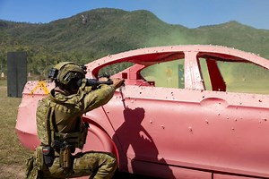 7.2K views · 340 reactions | Enhancing combat skills  WATCH  as #AusArmy soldiers from the 3rd Combat Service Support Battalion take part in live fire combat shooting training at the Mount Stewart Training Area in Queensland. Troops conducted timed serials and completed static and dynamic drills. | Australian Army | Facebook