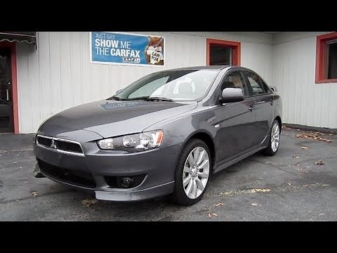 2010 Mitsubishi Lancer GTS Start Up, Engine, In Depth Tour, and Test Drive