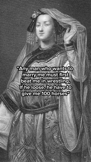 The Princess Who Wrestled Her Suitors : Khutulun #history