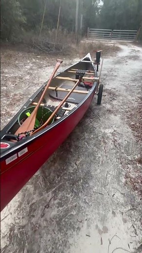 DIY canoe dolly. Push don’t pull.
