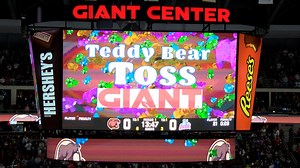 5.8K views · 171 reactions | The Hershey Bears hosted the GIANT Teddy Bear Toss on Saturday, Jan. 22, 2022, at GIANT Center at 7 p.m. Fans are were asked to bring new or gently used plush toys to the game to be thrown on the ice when the Bears score their first goal of the game. #HersheyBears #TeddyBearToss | PennLive.com | Facebook