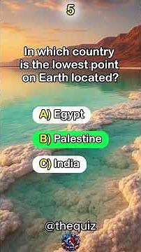 Test Your Knowledge About the Earth! 🌍🔥