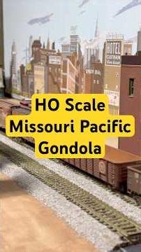 HO Scale Spotlight - ExactRail MoPac Gondola