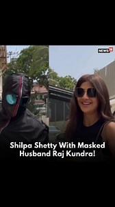15K views · 71 reactions | Another day of Raj Kundra sporting a unique black mask over his face as paparazzi click him along with his wife and actor Shilpa Shetty! Watch #ShilpaShetty #RajKundra #Bollywood #TrendingReels #Masked #Mumbai | News18 | Facebook