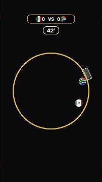 Mexico vs South Africa | Flag Physics Showdown #flagchallenge #marblerace