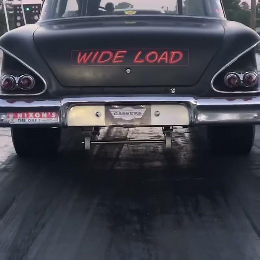 Team Double XX 58 Chevy Gasser Test Pass Southeast Gassers