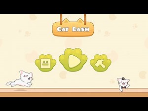 CAT DASH (All Levels 1~33 / All Coins) | Geometry Dash Fan made Game