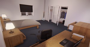 Apartment Bedroom | 3D Interior | Unity Asset Store