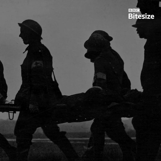 'They shall grow not old.' One of the most famous poems written during World War One, Laurence Binyon's 'For the Fallen'. (via BBC Bitesize) | BBC Arts