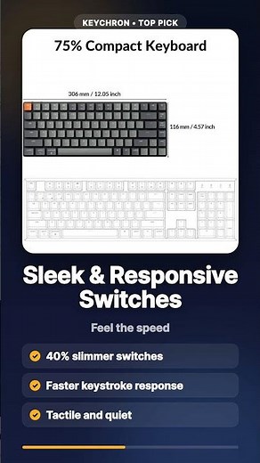 Keychron K3 V2 Review: Ultra-Slim Wireless Mechanical Keyboard!