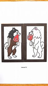 Tug of War Dog Meme Cardboard Pieces Puzzle Correct Game #funny | Art Zigma