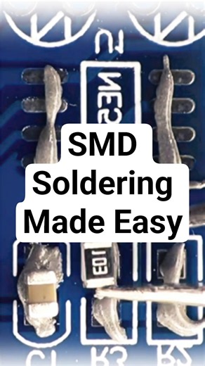 SMD Soldering Made Easy With This Liquid Solder Paste #shorts #solderpaste #soldering