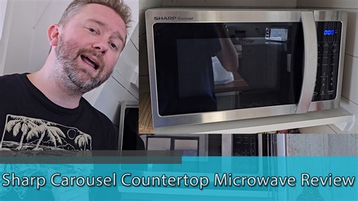 Watch Sharp Carousel Countertop Microwave - Review on Amazon Live