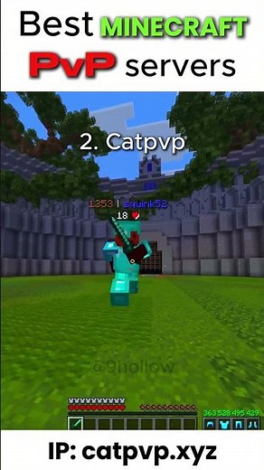 RANKING 🤔 Best MINECRAFT PvP servers! 😎 #minecraft #edit #edits #minecraftpvp