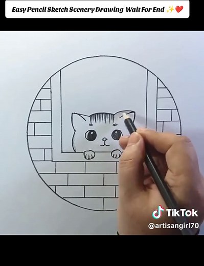 Easy Step-by-Step Pencil Sketch Scenery Tutorial