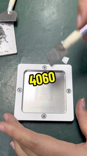 How to reballing chip 4060#reballing #bgareballingstation#reballibgkits