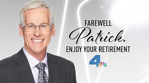Beloved news legend, Patrick Healy is signing off. Join us in saying goodbye to our trusted voice for nearly 40 years. Thank you from your NBC4 News family. Enjoy your retirement. | NBC LA