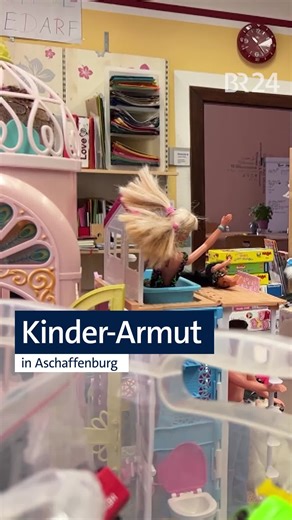 In Aschaffenburg sind im bayernweiten Vergleich besonders viele Kinder und Jugendliche von Armut betroffen - in manchen Stadtteilen jedes dritte Kind. Mehr dazu: https://www.br.de/nachrichten/bayern/besonders-hohe-kinderarmut-in-aschaffenburg,Urmiaf5 | BR24