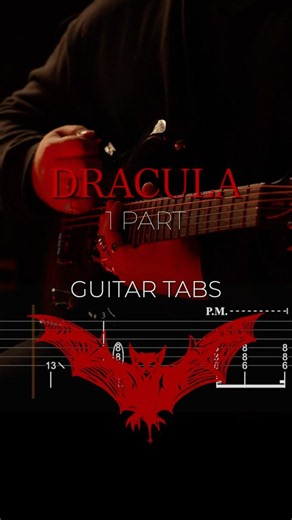 Dracula - Guitar Tabs (1 part)