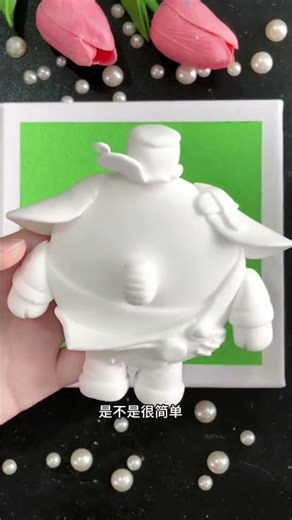 蛋仔流浪小象DIY手工制作教程，你这双手也太厉害啦！