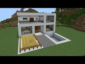 Minecraft morden house build tutorial #minecraft #gaming #bosscallgamer