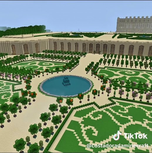Palacio De Versailles Minecraft @chateaudeversailles #chateaudeversailles #ps5 #ps4 #minecraft #bedrock #versailles #roleplay #minecraftbuilding #minecraftideas #minecrafttutorial #marieantoinette #louisxiv