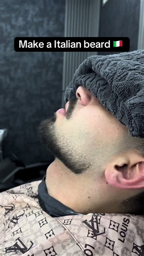 Italian Beard Style: Classic Italian Barber Cut