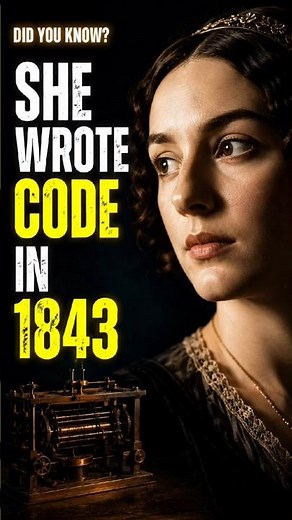 She Wrote The First Computer Program — In 1843 | Ada Lovelace