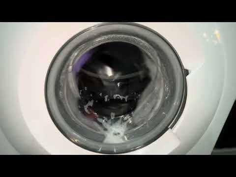 Indesit Washing Machine Cotton 60 End of Main Wash and Big Sudslock