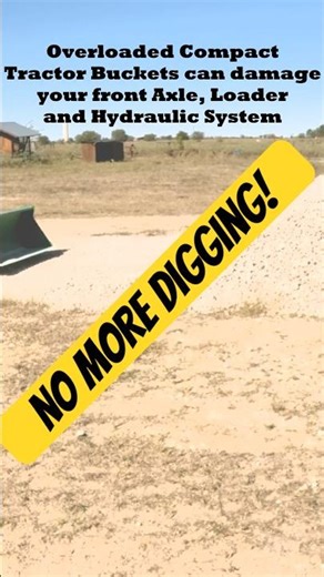 Stop Digging Holes With Your Loader Bucket! #JohnDeere2038R #CompactTractor #TractorLoader