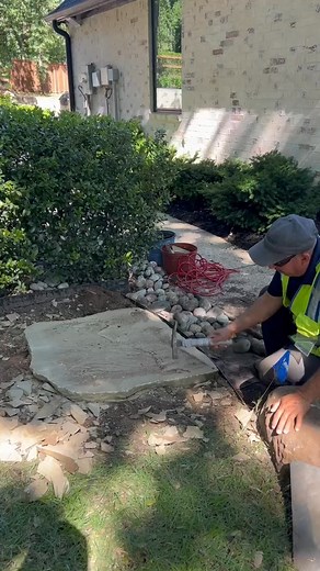 Enhance the beauty of your landscape with flagstone! #Flagstone #OutdoorLiving #GardenDesign #NaturalBeauty #LandscapeDesign #HomeImprovement | Ardent Landscape