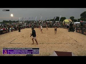 2025 AVP WAUPACA MENS SEMIFINALS| Cory / Field VS Harrison / Siragusa